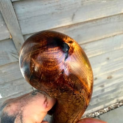 Honeyed Shillelagh Knob Stick